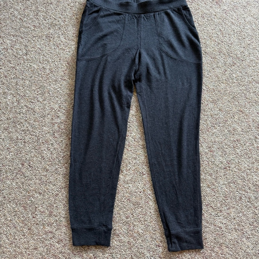 CAbi Trek Joggers Charcoal Gray Medium